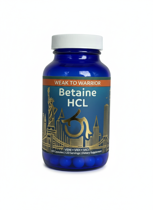 Betaine HCL 460mg - Ultra Pure