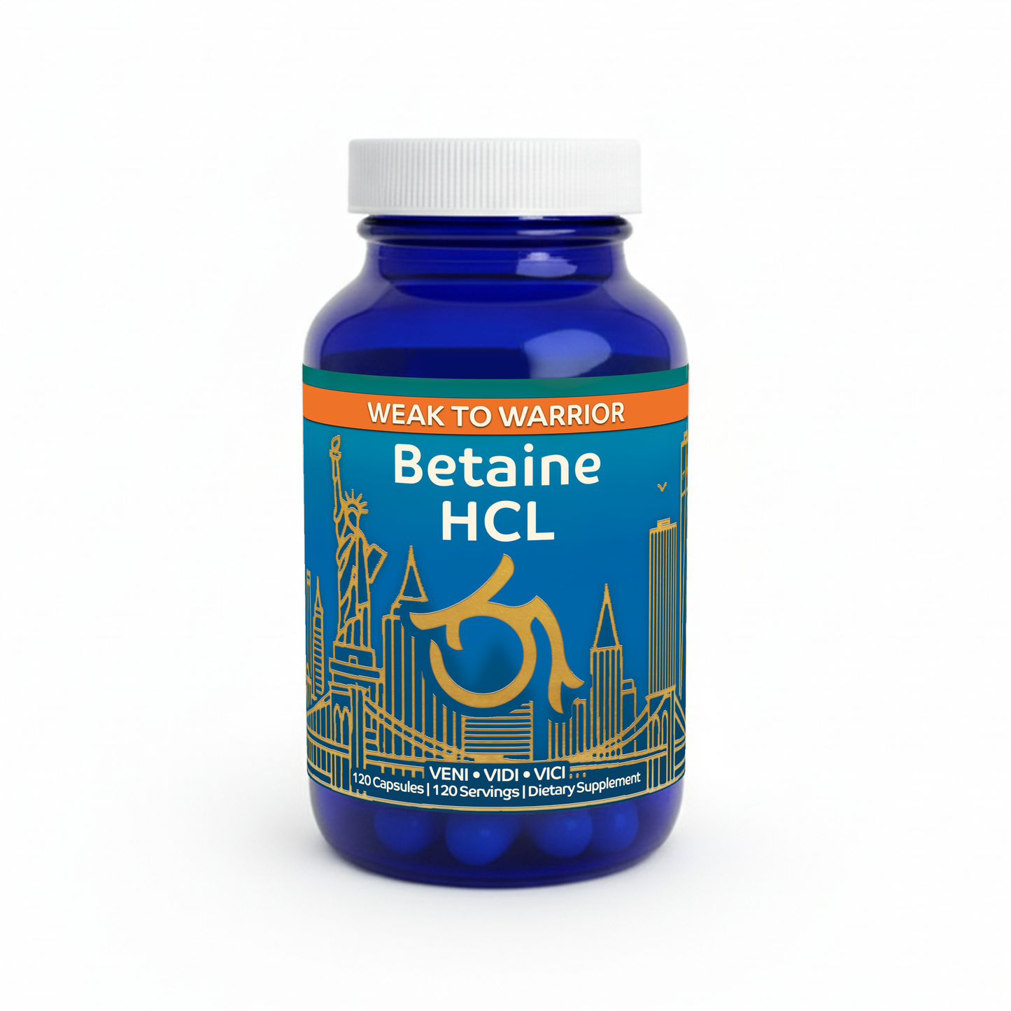 Betaine HCL 460mg - Ultra Pure
