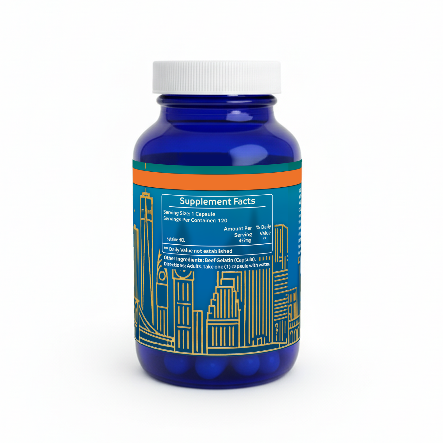 Betaine HCL 460mg - Ultra Pure