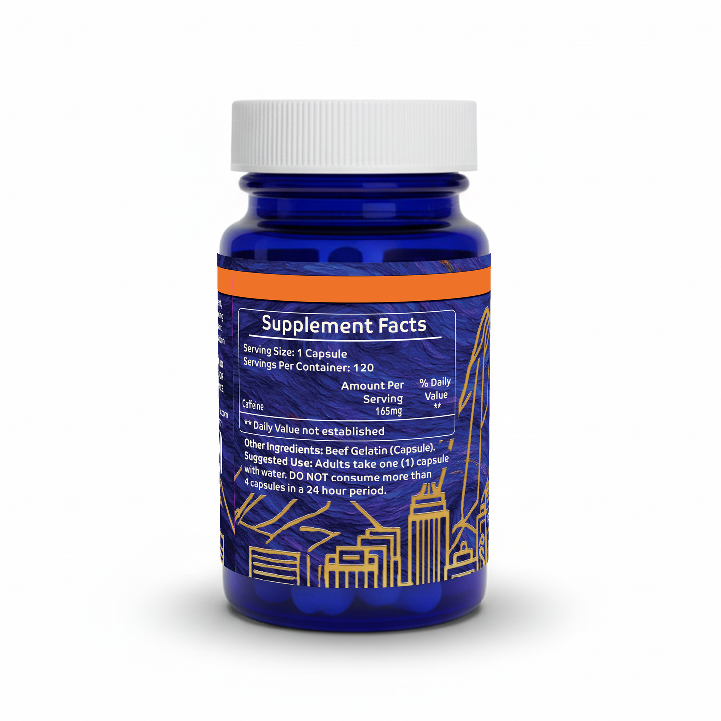 Caffeine 165mg - Ultra Pure