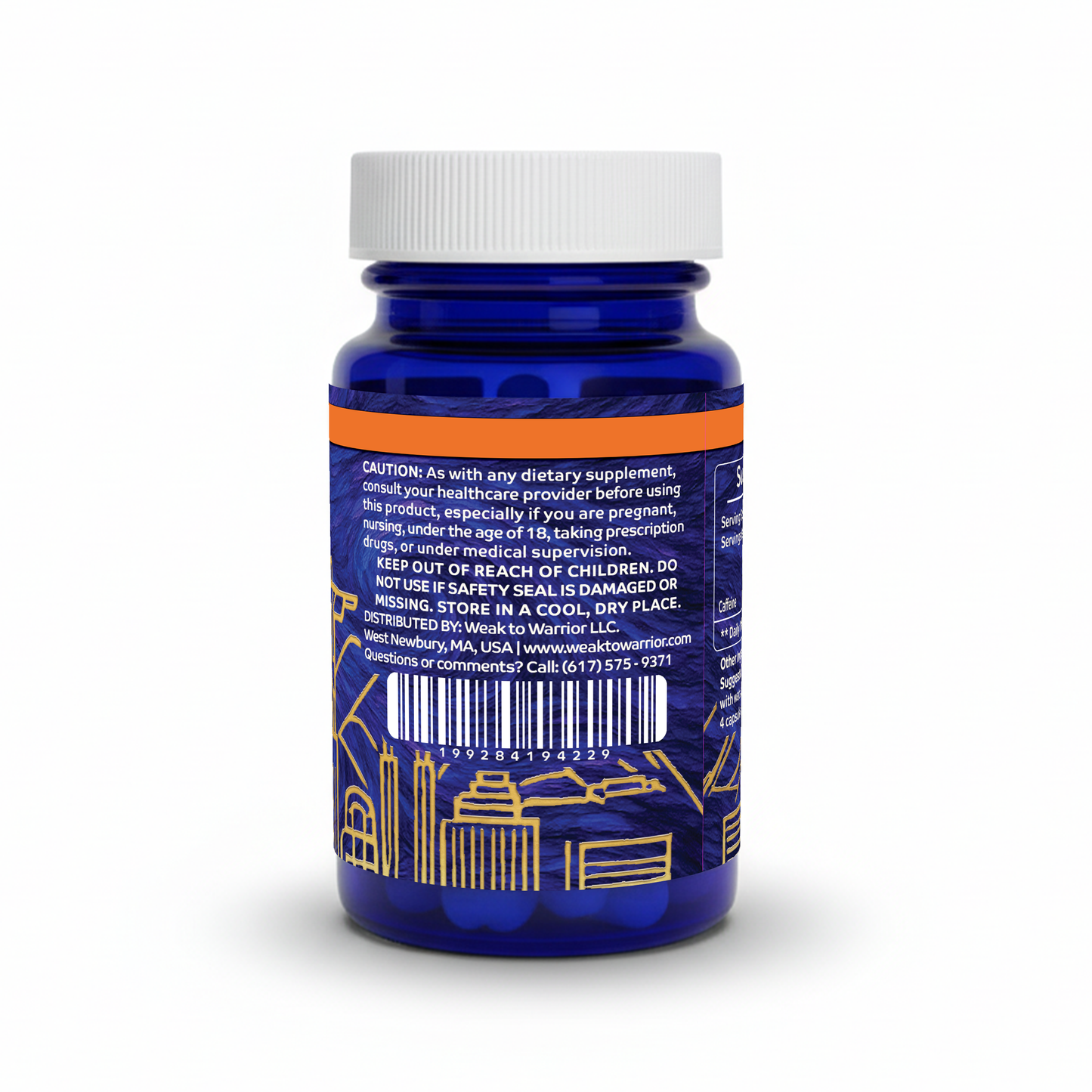 Caffeine 165mg - Ultra Pure