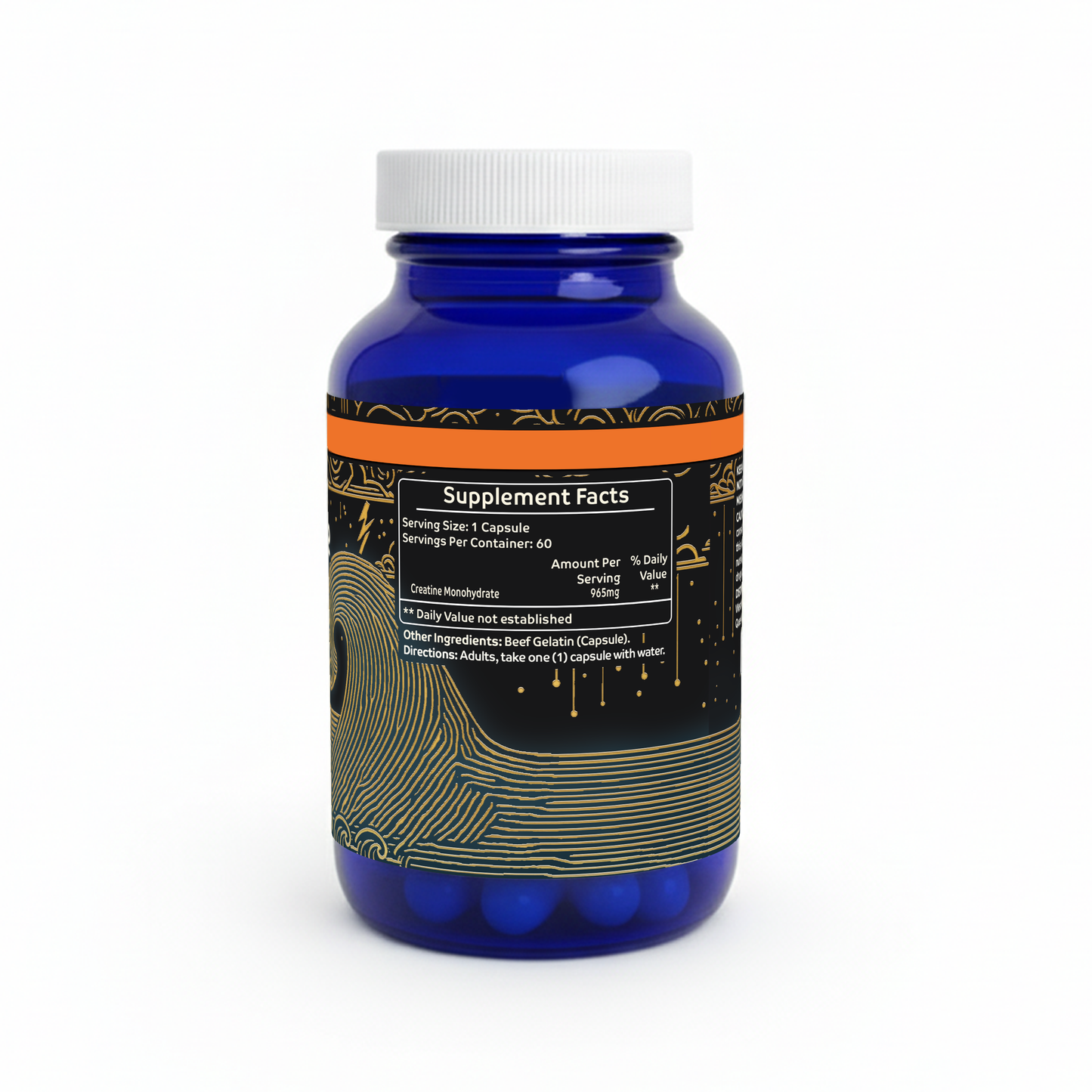 Creatine Monohydrate 964mg - Ultra Pure