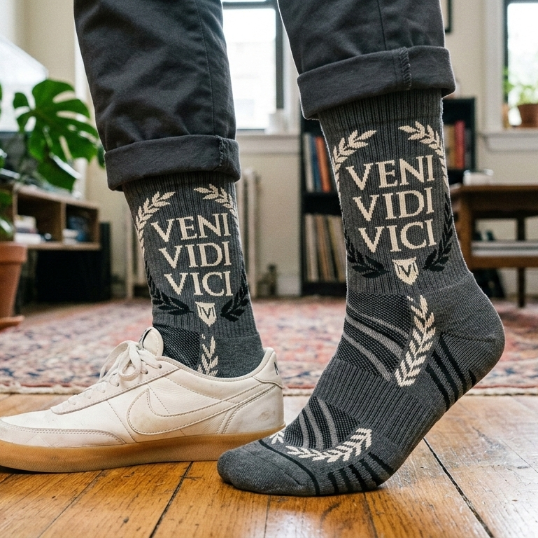 Veni, Vidi, Vici Socks