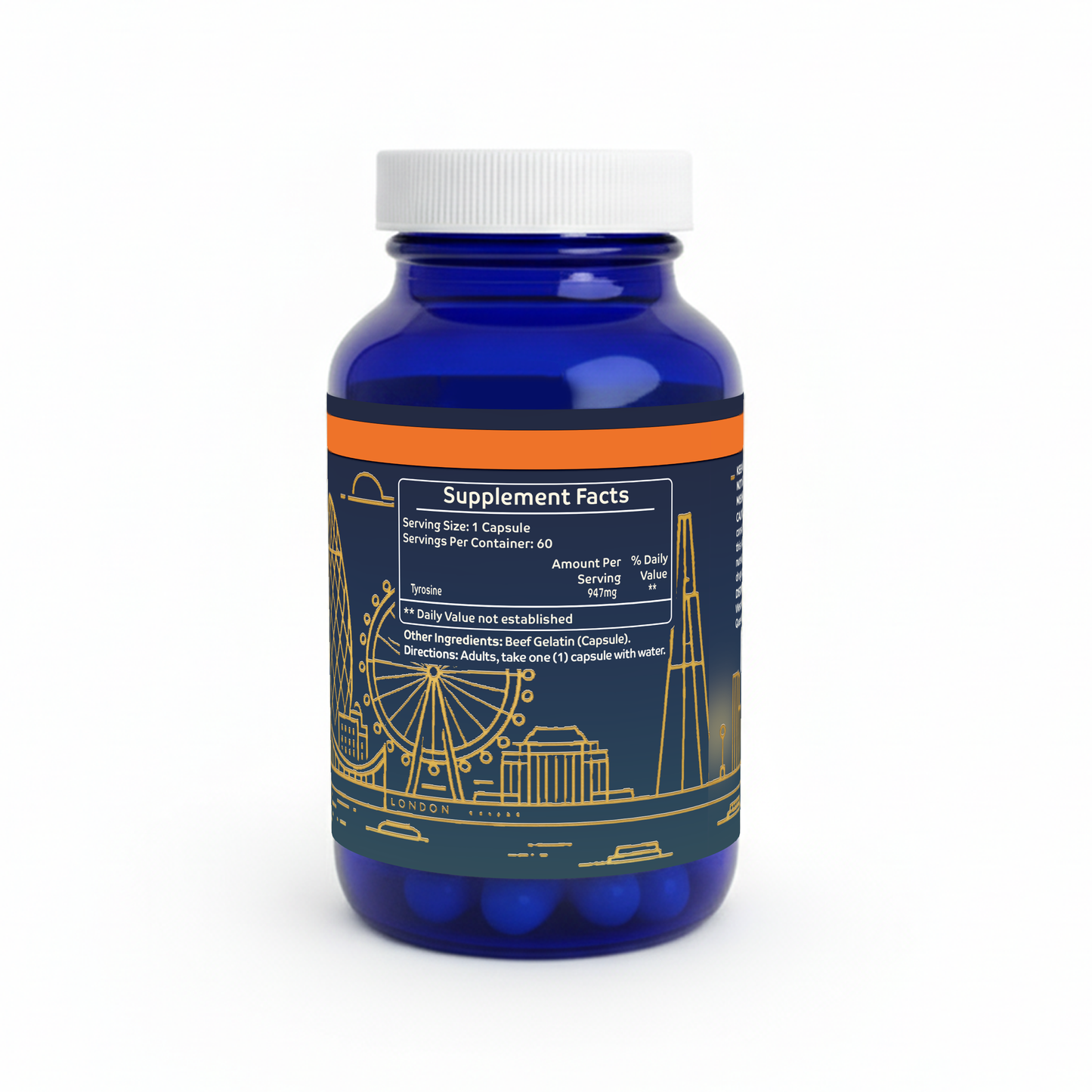 Tyrosine 947mg - Ultra Pure