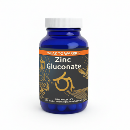 Zinc Gluconate 24mg - Ultra Pure